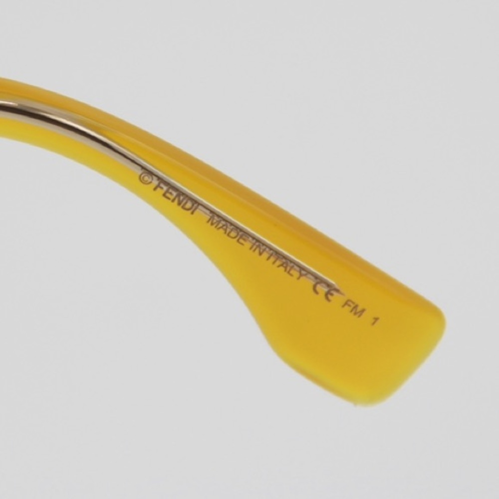 NEW FENDI FF0458/G/S 40G YELLOW SUNGLASSES FENDI FF 0458/G/S - Picture 10 of 12